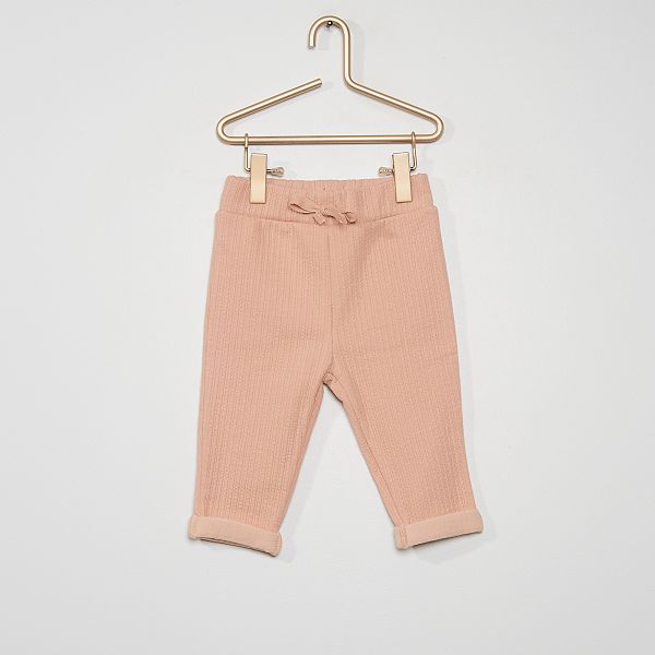 Leggings in tessuto felpato fantasia neonata - Kiabi - 8,00€