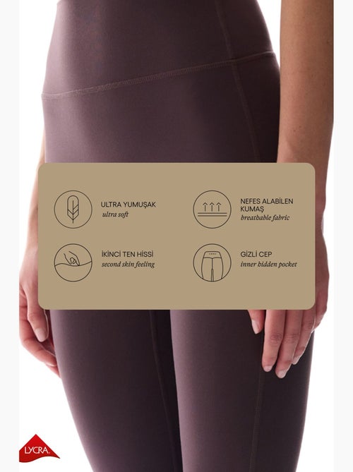 Leggings leggero sostegno a vita alta light soft penti - Kiabi Leggings leggero sostegno a vita alta light soft penti - Kiabi