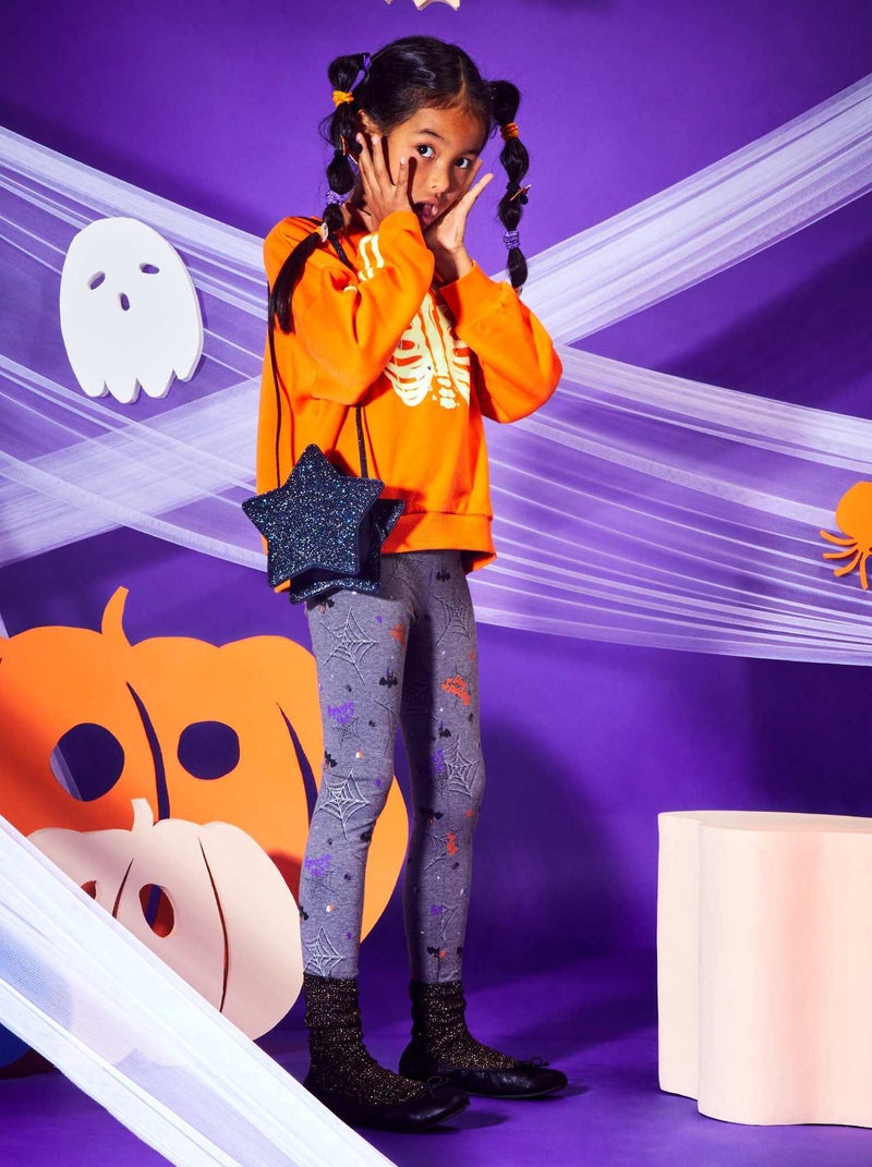 Leggings lunghi - Halloween Grigio - Kiabi