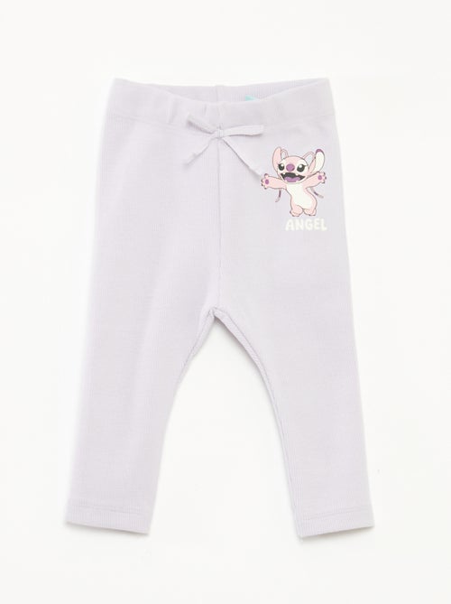 Leggings lunghi a coste 'Disney' - Kiabi