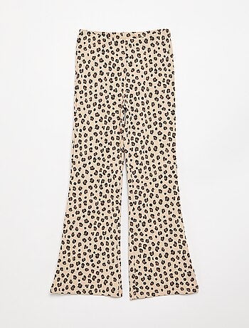 Leggings lunghi a fantasia