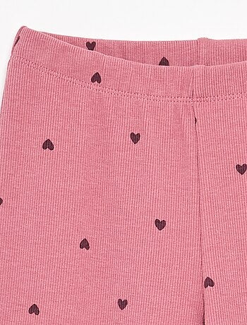 Leggings lunghi a fantasia