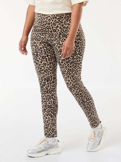 Leggings lunghi con stampa leopardata - Kiabi Leggings lunghi con stampa leopardata - Kiabi
