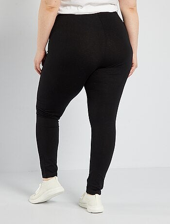 Galaxie - Set di 2 leggings in cotone per bambine, lunghezza caviglia, 16 diversi colori bianco 110 cm