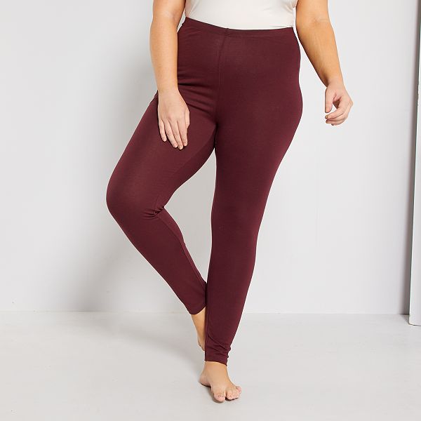 Leggings Donna In Cotone Elasticizzato | Vita Media | Lunghezza Caviglia | Comodi Per Sport E Quotidiano - Foto 5