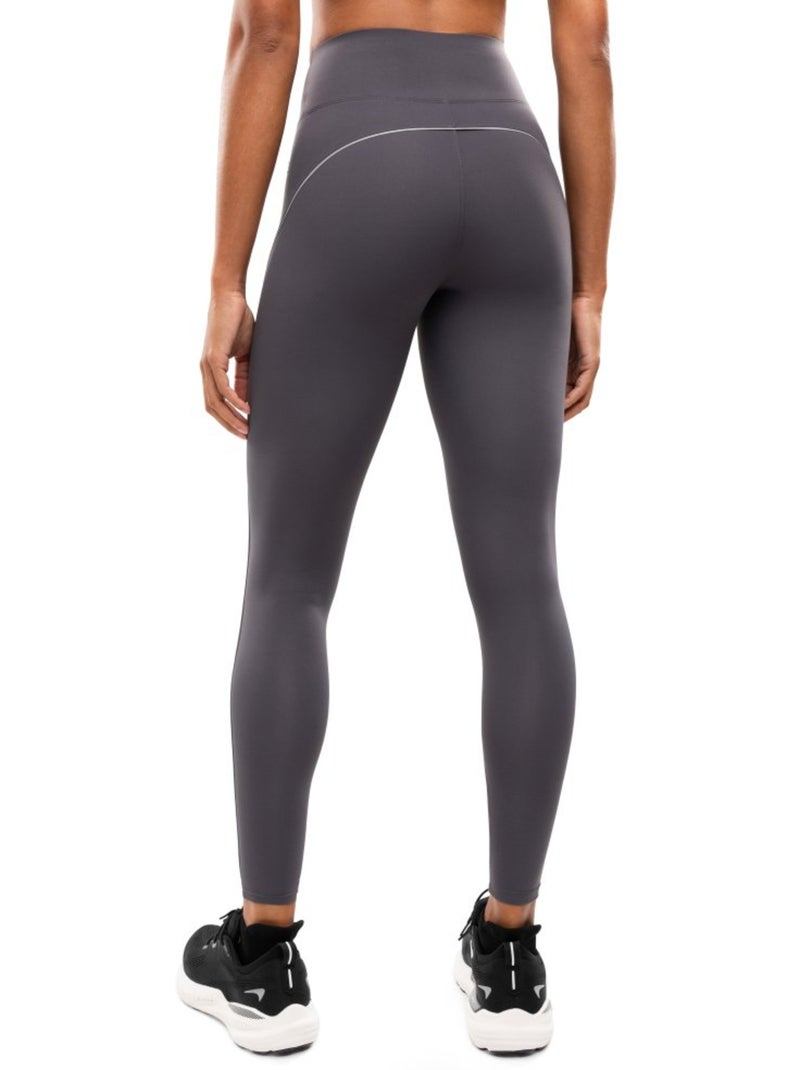 Leggings lunghi da corsa da donna fitness donna lume dark gray Bianco Grigio - Kiabi