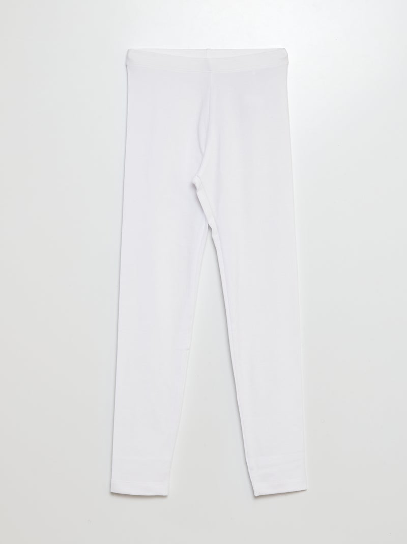 Leggings lunghi e stretch BIANCO - Kiabi