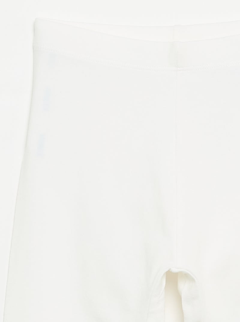 Leggings lunghi e stretch Bianco - Kiabi