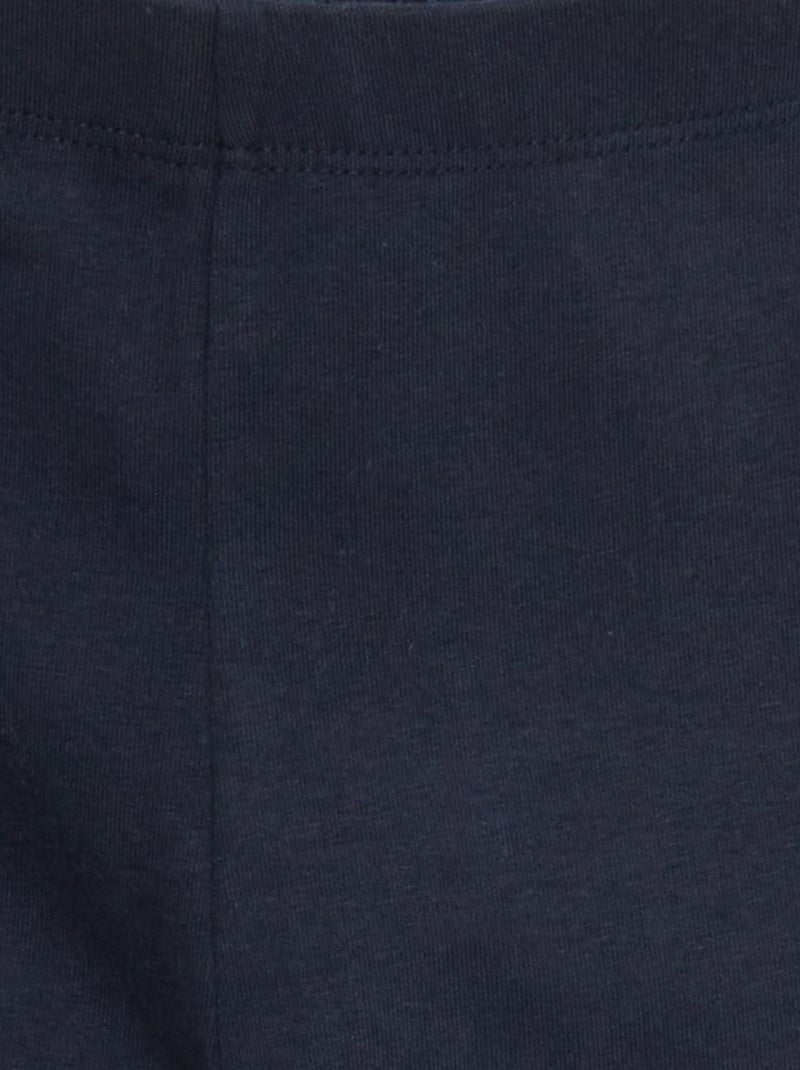 Leggings lunghi e stretch Blu Navy - Kiabi