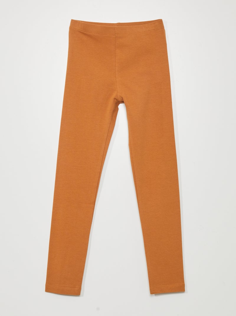 Leggings lunghi e stretch Marrone - Kiabi