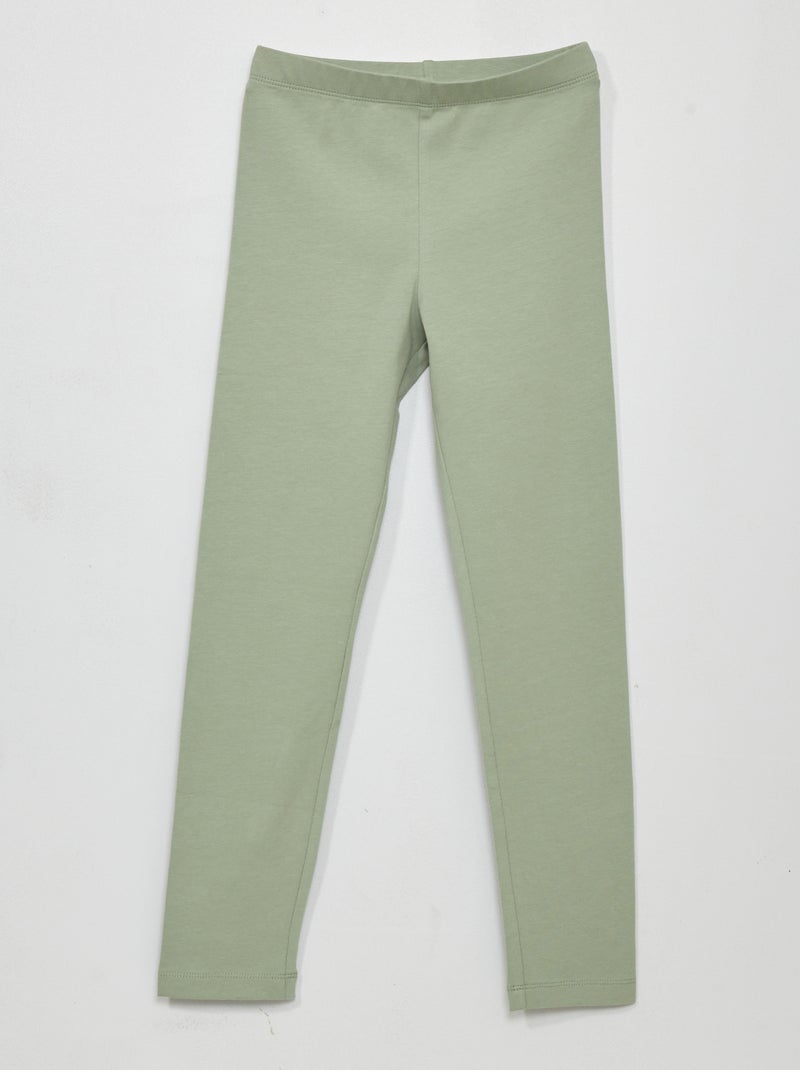 Leggings lunghi e stretch Verde acqua - Kiabi