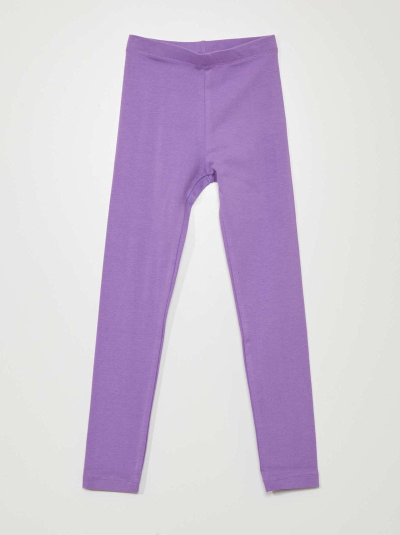 Leggings lunghi e stretch Viola - Kiabi