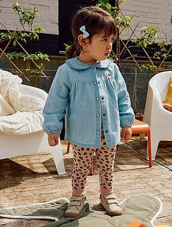 Leggings lunghi fantasia