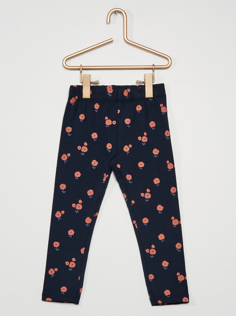 Leggings lunghi fantasia BLU - Kiabi