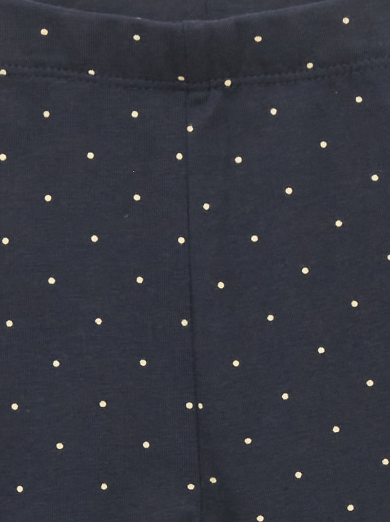 Leggings lunghi fantasia BLU - Kiabi
