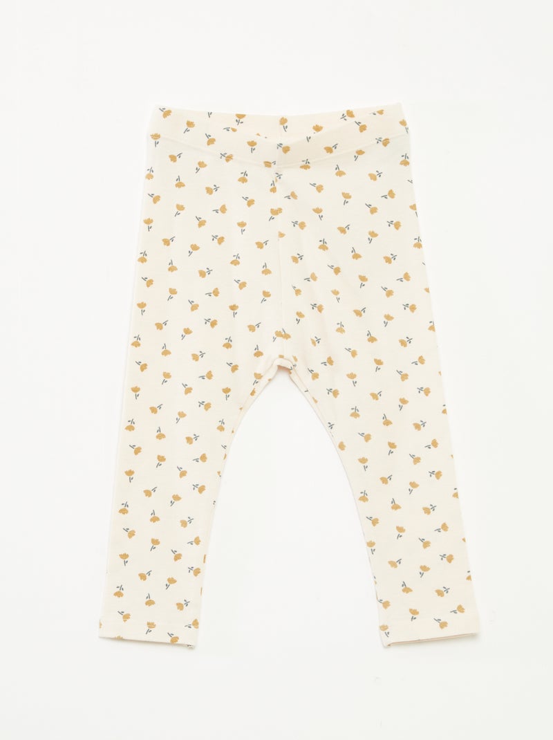 Leggings lunghi fantasia Rosa - Kiabi