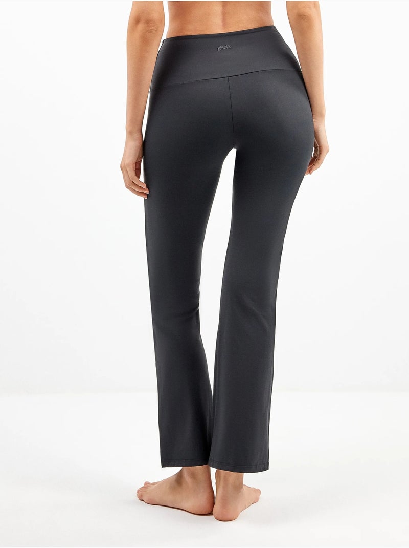 Leggings lunghi flare Nero - Kiabi