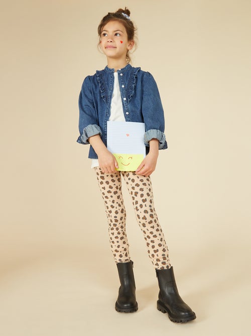 Leggings lunghi in jersey - Kiabi