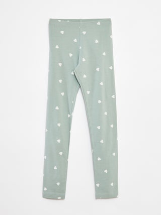 Leggings lunghi in jersey