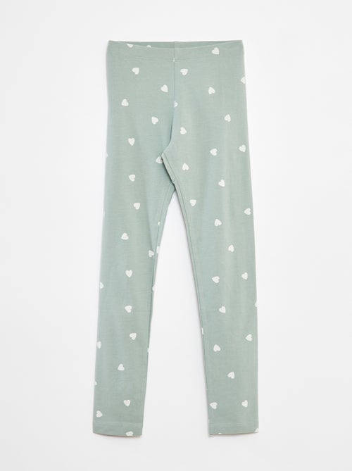 Leggings lunghi in jersey - Kiabi