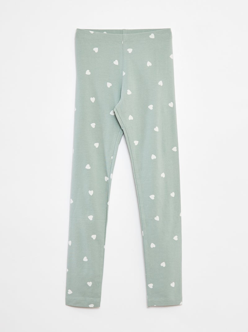Leggings lunghi in jersey Blu - Kiabi