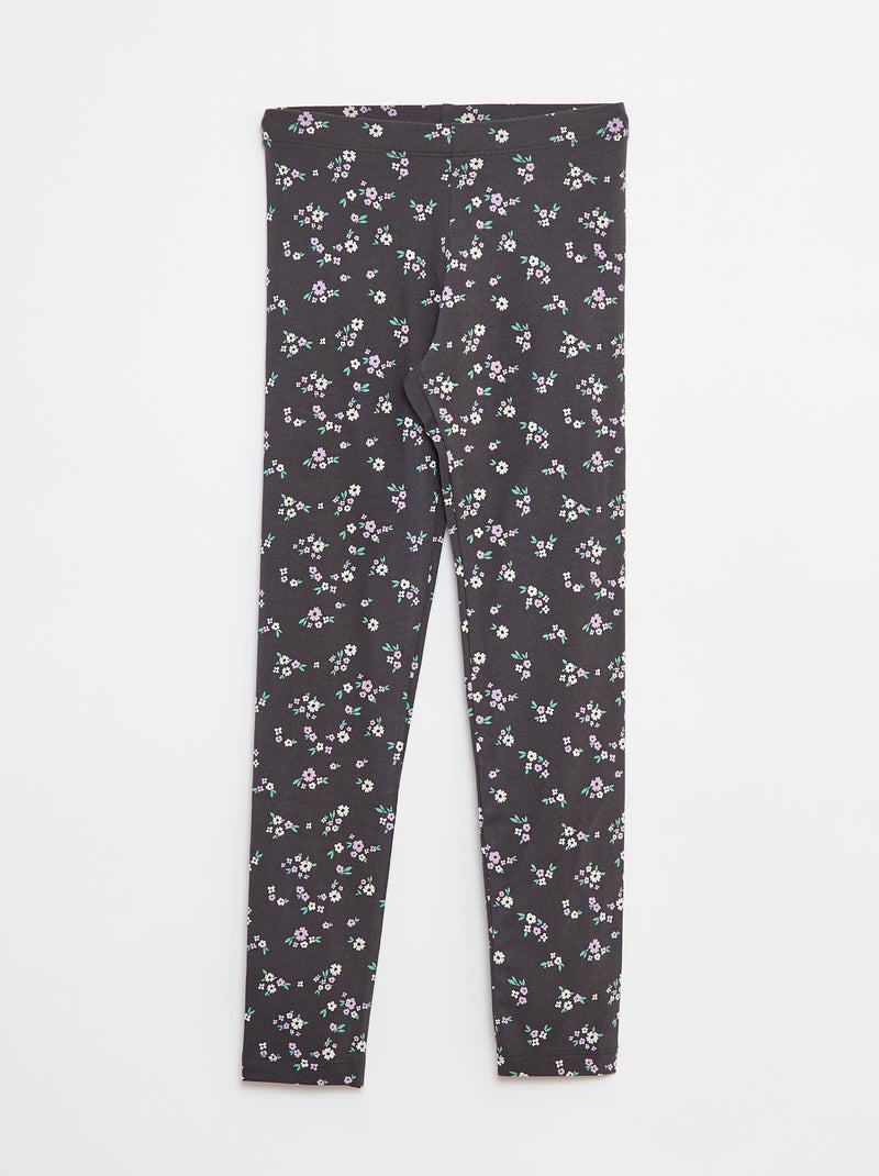 Leggings lunghi in jersey Grigio - Kiabi