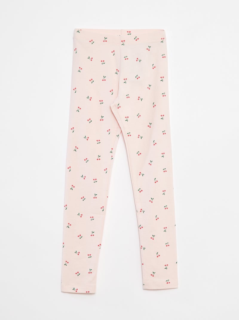 Leggings lunghi in jersey Rosa - Kiabi