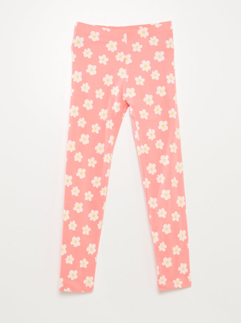 Leggings lunghi in jersey ROSA - Kiabi