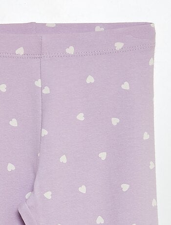 Leggings lunghi in jersey