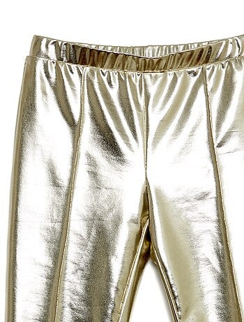 Leggings lunghi in similpelle