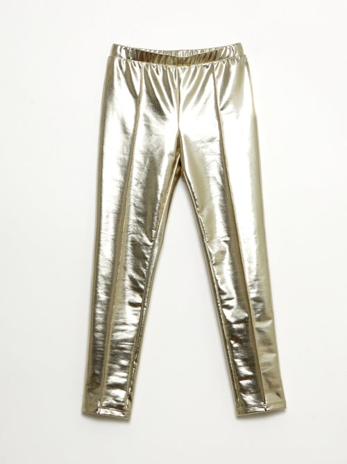 Leggings lunghi in similpelle - Kiabi