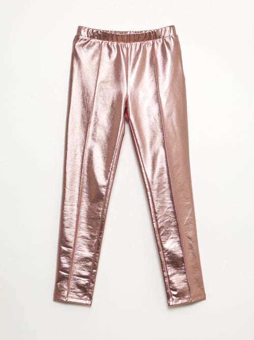 Leggings lunghi in similpelle - Kiabi