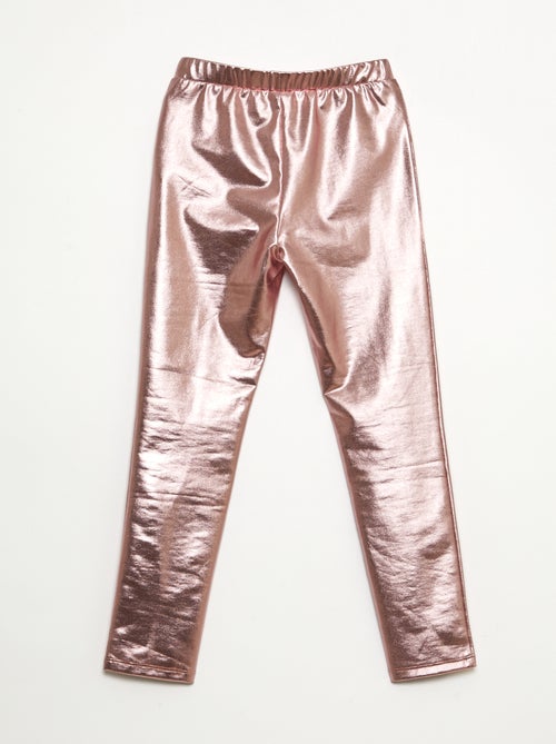 Leggings lunghi in similpelle - Kiabi