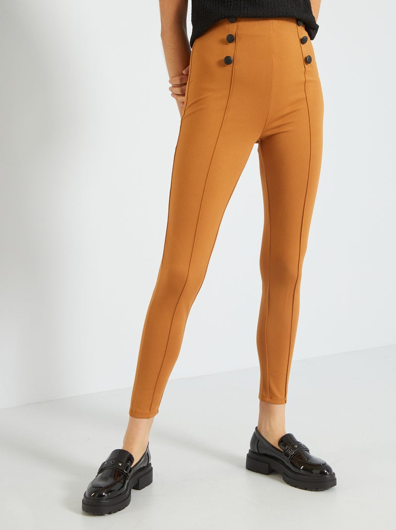 Leggings lunghi MARRONE - Kiabi