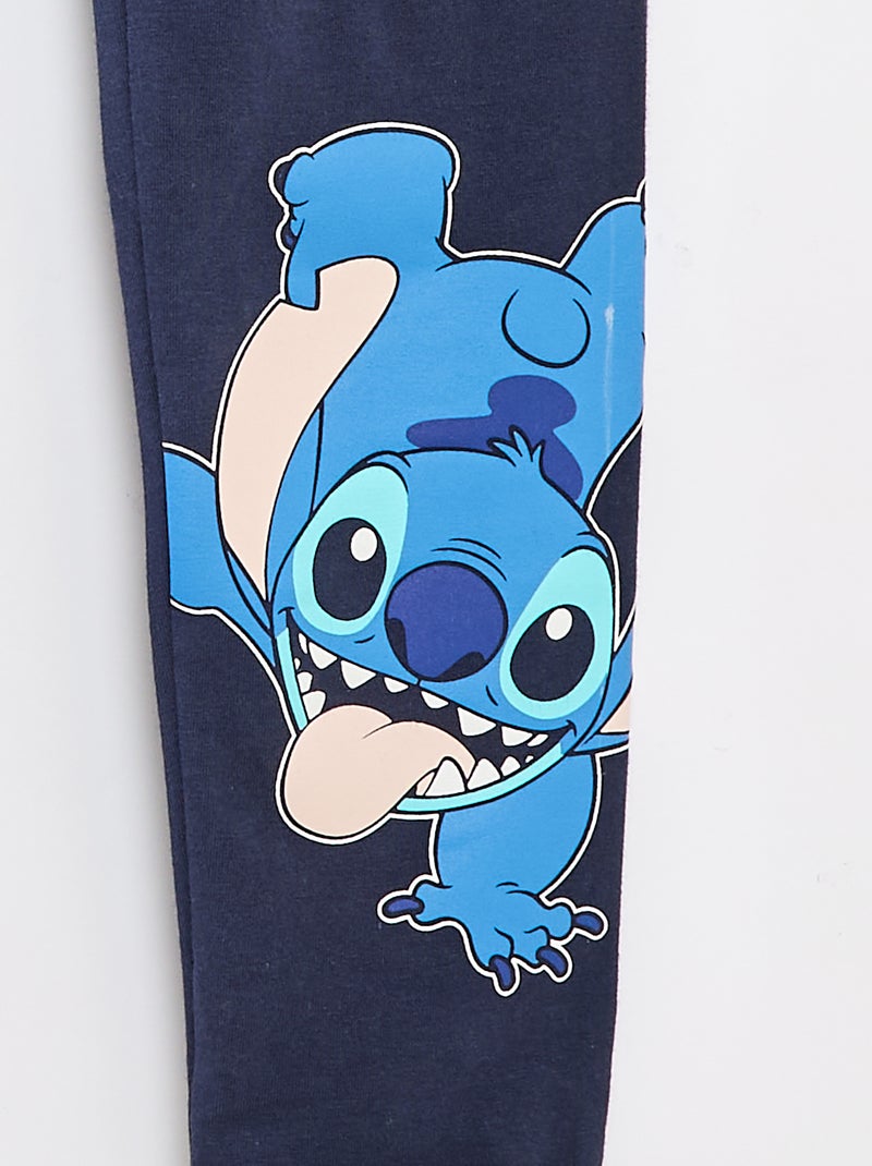 Leggings lunghi 'Stitch' Blu - Kiabi