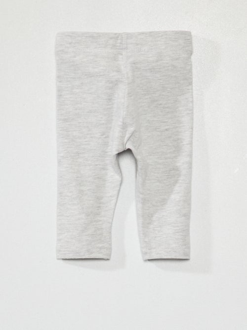 Leggings lunghi tinta unita in jersey - Kiabi