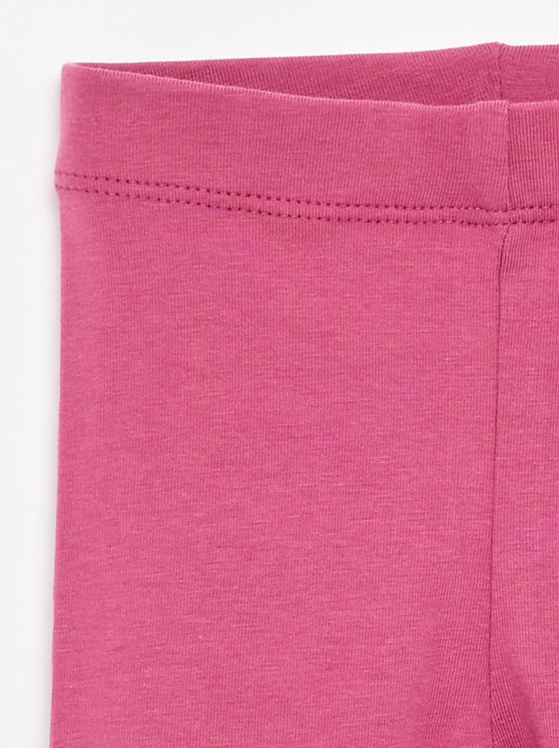 Leggings lungo tinta unita Viola - Kiabi