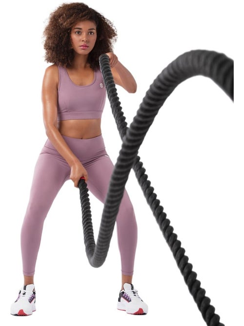 Leggings mid-rise da allenamento fitness donna luxe - Kiabi Leggings mid-rise da allenamento fitness donna luxe - Kiabi