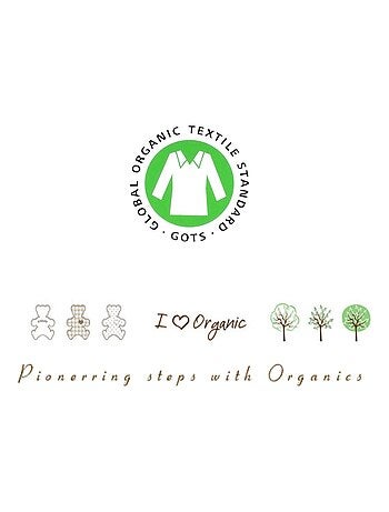Leggings per bambini in cotone biologico, design alla moda | Kitikate