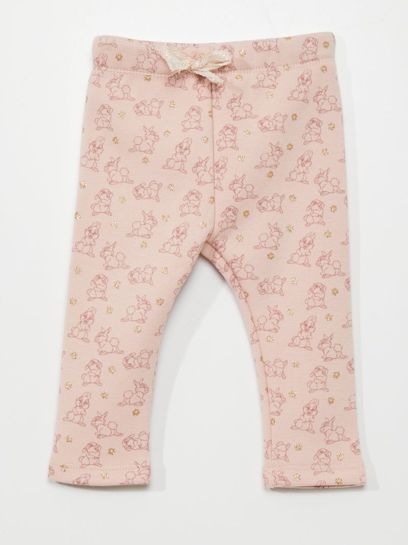 Leggings pesanti 'Disney' 'Tamburino' ROSA - Kiabi