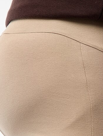 Leggings premaman lunghi in jersey tinta unita