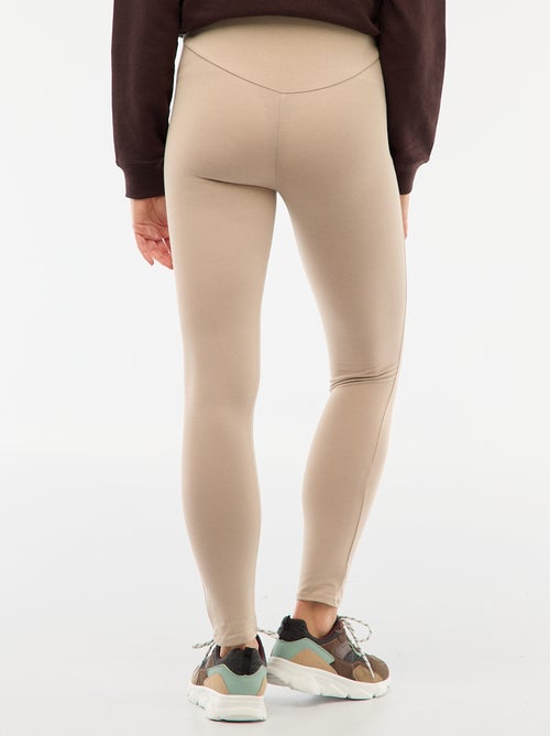 Leggings premaman lunghi in jersey tinta unita - Kiabi