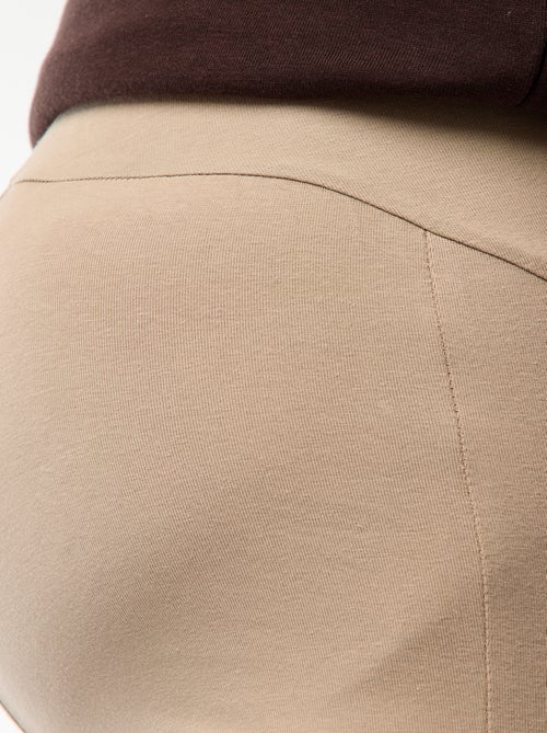 Leggings premaman lunghi in jersey tinta unita - Kiabi