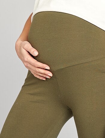 Leggings premaman lunghi in jersey tinta unita