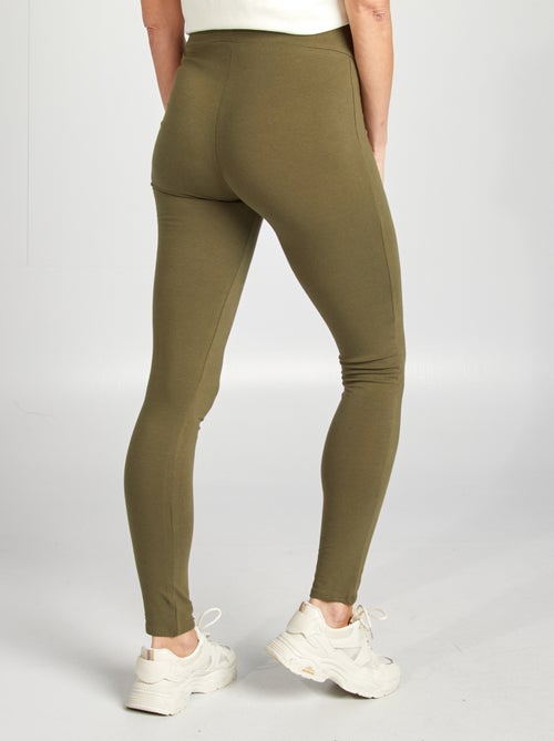 Leggings premaman lunghi in jersey tinta unita - Kiabi