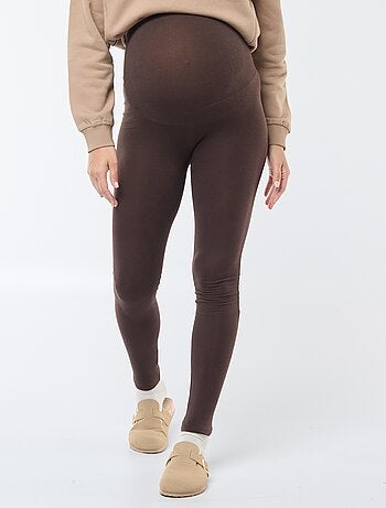 Leggings premaman lunghi in jersey tinta unita