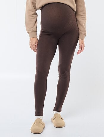 Leggings premaman lunghi in jersey tinta unita
