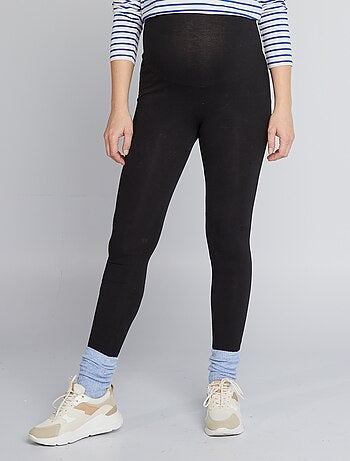 Leggings premaman lunghi in jersey tinta unita