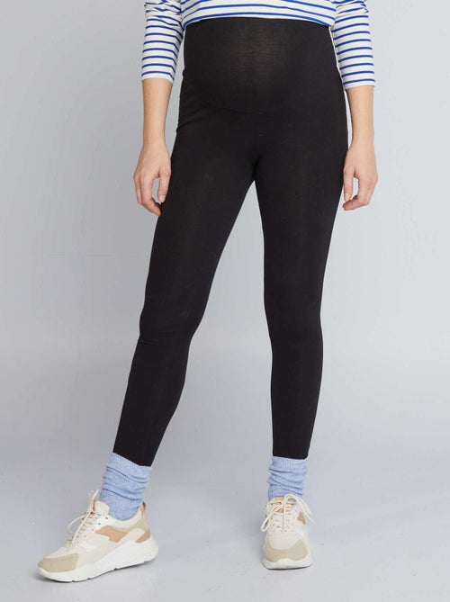 Leggings premaman lunghi in jersey tinta unita - Kiabi