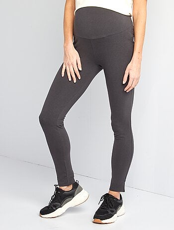 Leggings premaman lunghi in jersey tinta unita